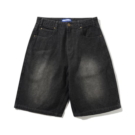 Butter Goods| Scorpion Stitch Denim Shorts (Slub Black)
