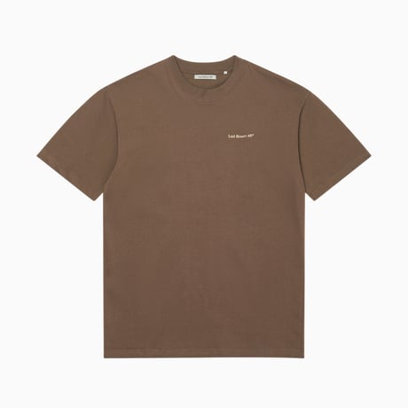 Last Resort AB / Atras Mono S/S Tee (Washed Brown/Beige )
