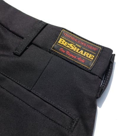 BE-SHARE|Buggy Work Shorts(BLACK)