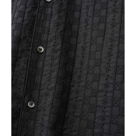 FTC | CHECKER LACE SHIRT "BLACK" (FTC026SUMSH03)