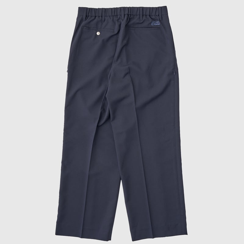 パンツ Ventilation Wide Slacks BLACK Ventilation Wide Slacks | SEDAN ALL-PURPOSE - セダンオールパーパス