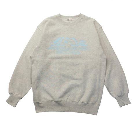 RWCHE | U.I.V SWEAT(ASH×LIGHT BLUE)