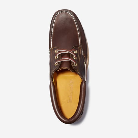 Timberland |Men's Authentics 3-Eye Boat Shoe (Brown)