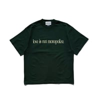 BE-SHARE |Not a monopolize S/S Tee(Forest)