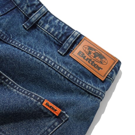Butter Goods|Baggy Denim Shorts (Vintage Indigo Wash)