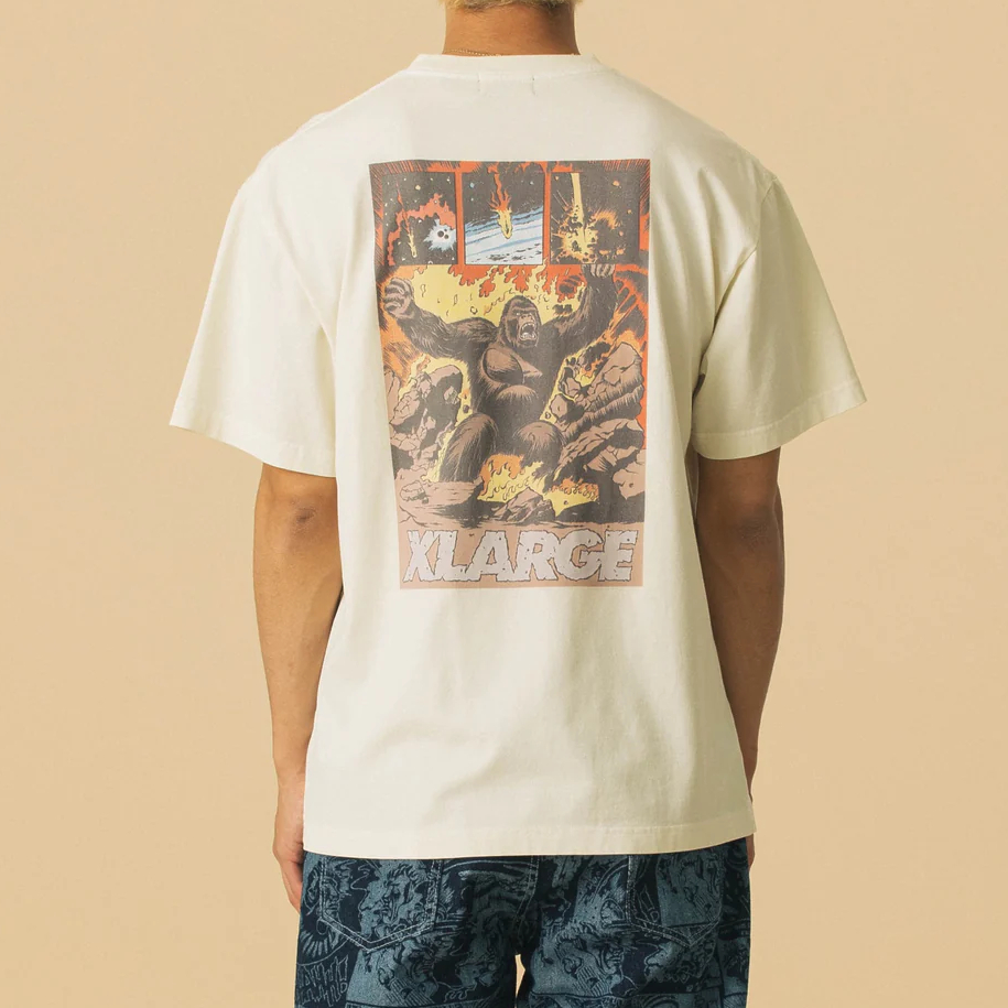 BL◯● 0sj38r1fl2.586eページ●◯ XLARGE | XLARGE COMIC TWO S/S TEE(OFF WHITE) |