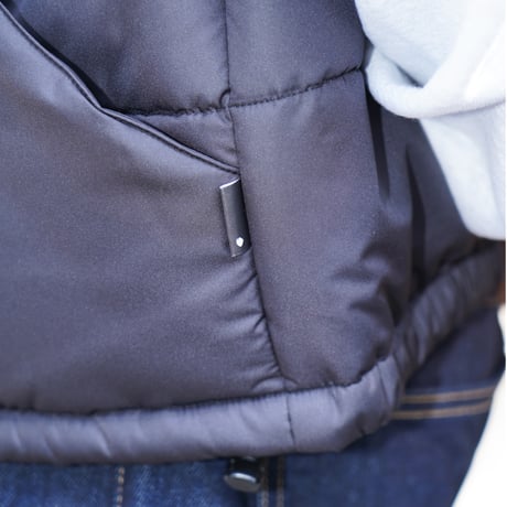 Time For Livin' / SLAD PADDED VEST (BLACK)