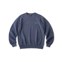 FTC | PIGMENT DYED SMALL BOX LOGO CREW NECK "NAVY" (FTC026SPSW05)