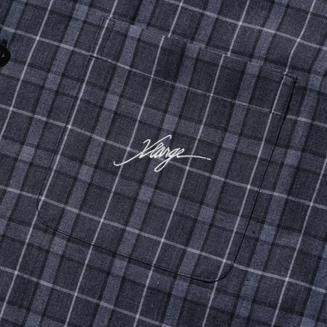 XLARGE | MELANGE PLAID S/S SHIRT(BLACK)