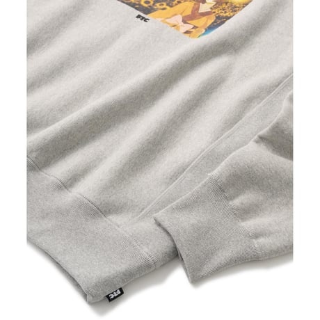 FTC | "FTC x SAMURAI CHAMPLOO" SUN FLOWER CREW NECK "GRAY" (FTC025SCSW04)