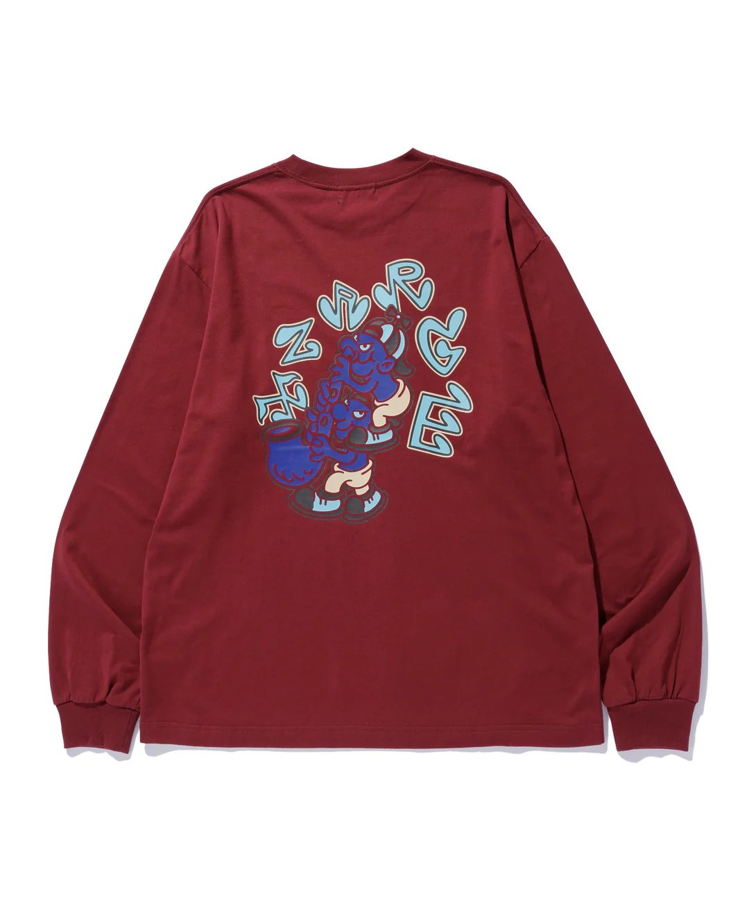 XLARGE | SAX L/S TEE(BURGUNDY) | T.F.L online.shop