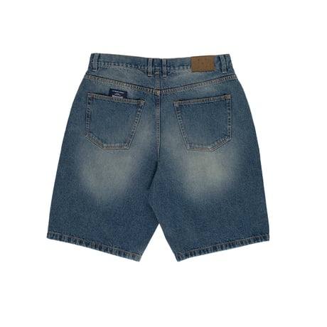 POP TRADING COMPANY / Longer DRS Short (Washed Denim)