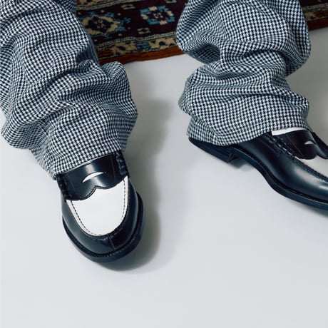 The Kenford Fineshoes |COMBI LOAFERS(BLACK WHITE/Man)