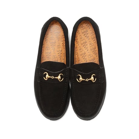MANEBU|“BITCH” SUEDE (BLACK)