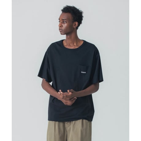 SILAS / CLASSIC POCKET TEE (BLACK)