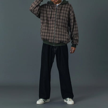 XLARGE | RAGE LOGO DENIM PANTS(BLACK)