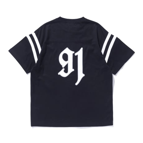 XLARGE | FOOTBALL S/S TEE(BLACK)