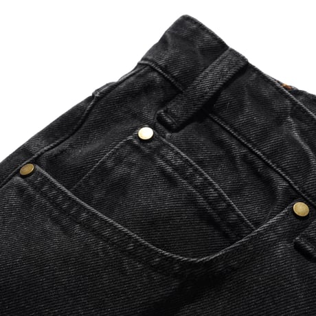 Butter Goods| Straight Leg Denim Jeans (Washed Black)