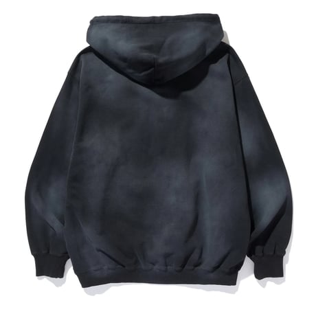 XLARGE | HALF ZIP UP HOODED SWEATSHIRT(BLACK)