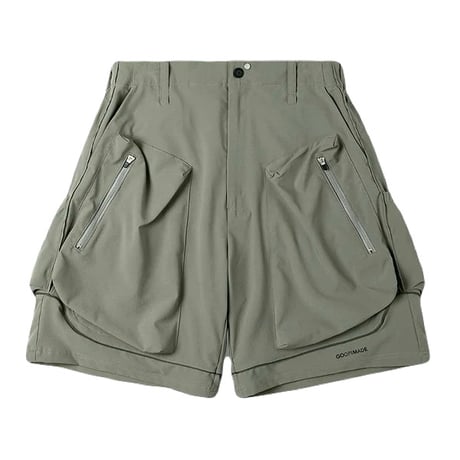 GOOPiMADE |“LM-S01” G-Lightweight Utility Shorts(Sage)