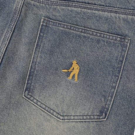 PASS~PORT | WOKERS CLUB STRAIGHT LEG JEAN "FADAD WASH GREY"