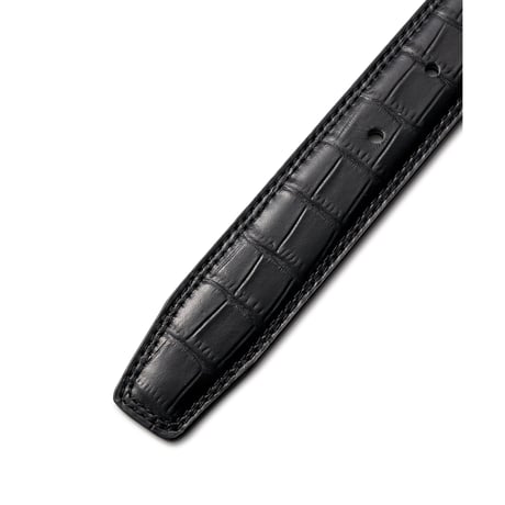 FTC | CROC LEATHER BELT "BLACK"  (FTC026SPA04)