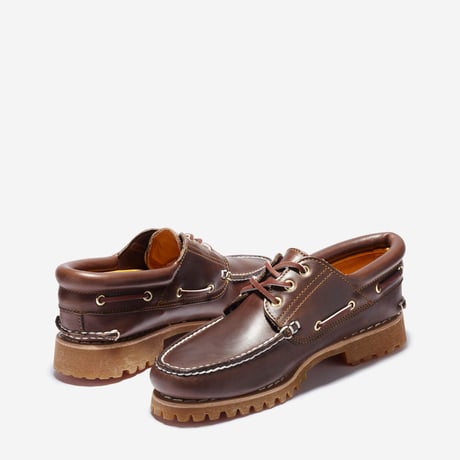 Timberland |Men's Authentics 3-Eye Boat Shoe (Brown)