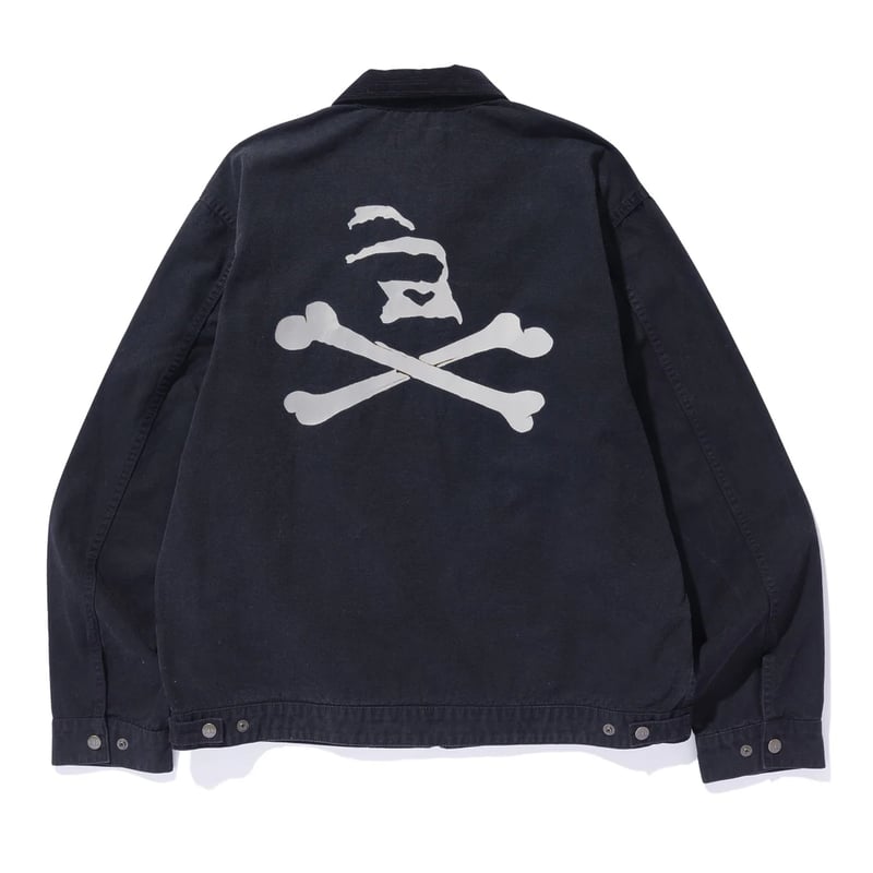XLARGE ブラックジャケット フード付き Mサイズ XLARGE | SKULL WORK JACKET(BLACK) | T.F.L onlin