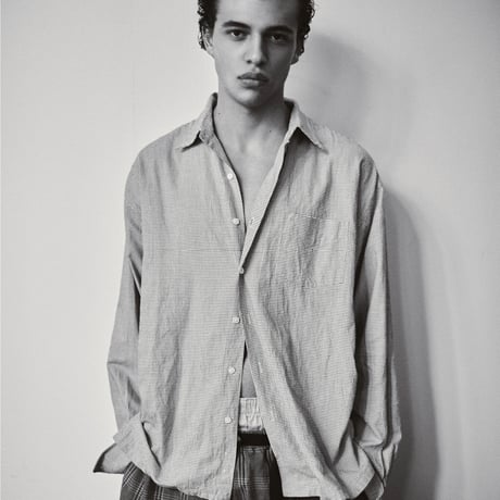 SEDAN ALL-PURPOSE| Cotton Linen Plaid Shorts(Olive Houndtooth)