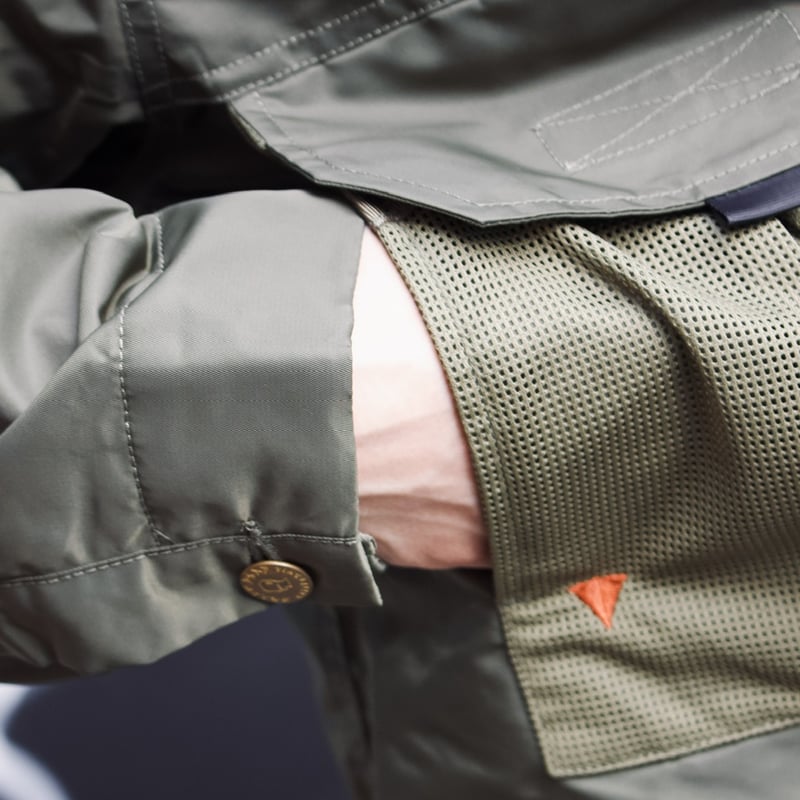 未使用・タグ付　braindead　Cropped Chore　チョアジャケット BRAIN DEAD | CROPPED CHORE JACKET (Green) | T.F