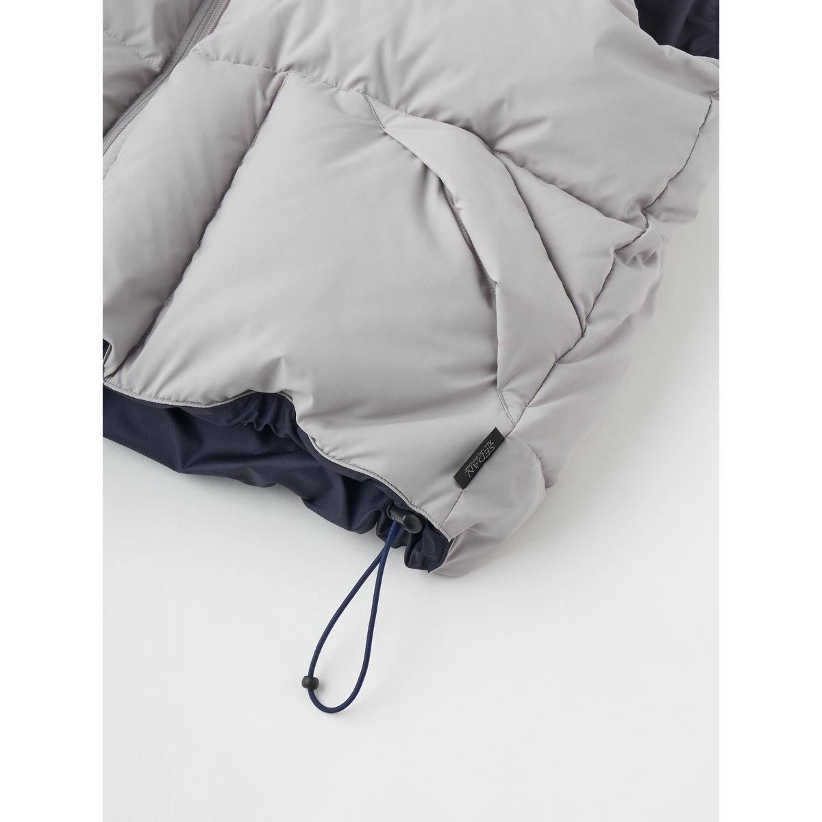 SEDAN ALL-PURPOSE|Reversible Down Vest(Black x SEDAN ALL-PURPOSE|Reversible Down Vest(Black x