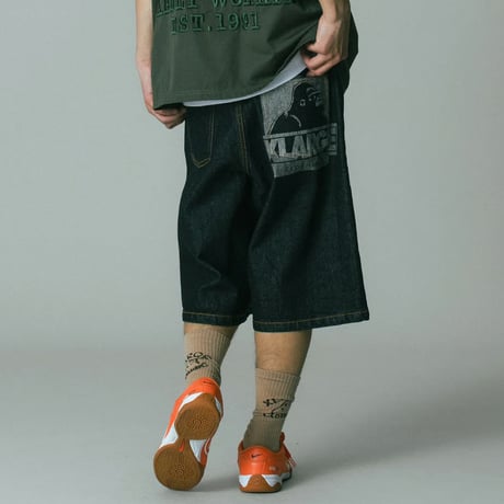 XLARGE | OG DENIM SHORT PANTS(BLACK)