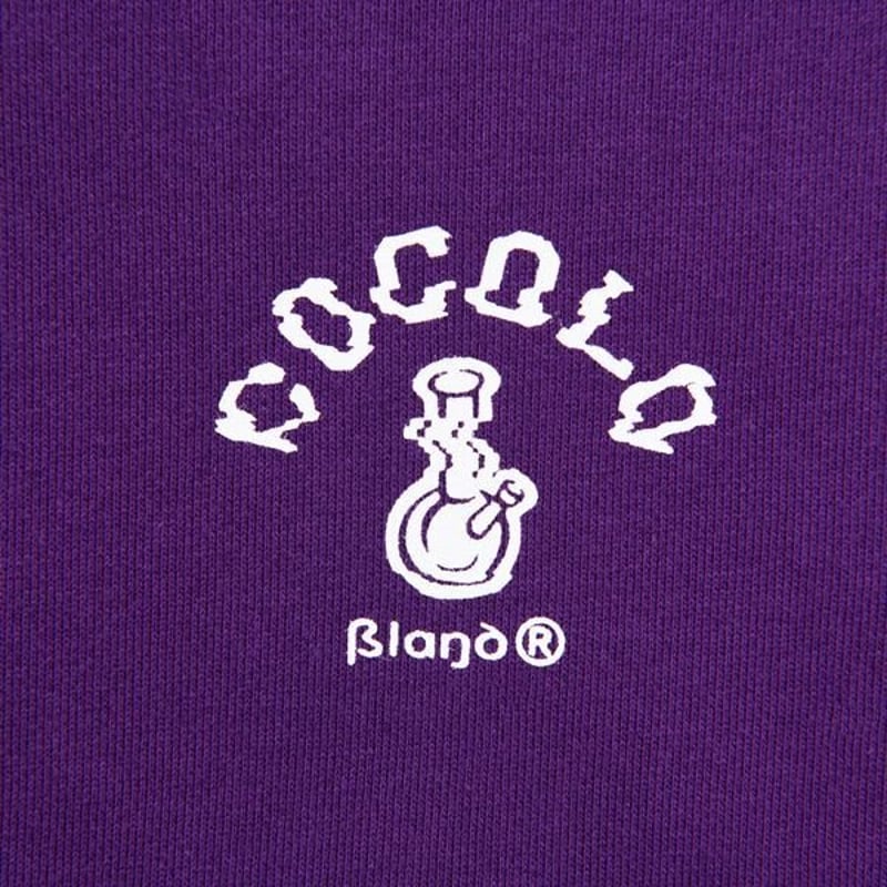 COCOLO BLAND / COLLAGE BONG HOODIE (PURPLE) | T COCOLO BLAND / COLLAGE BONG HOODIE (PURPLE) | T