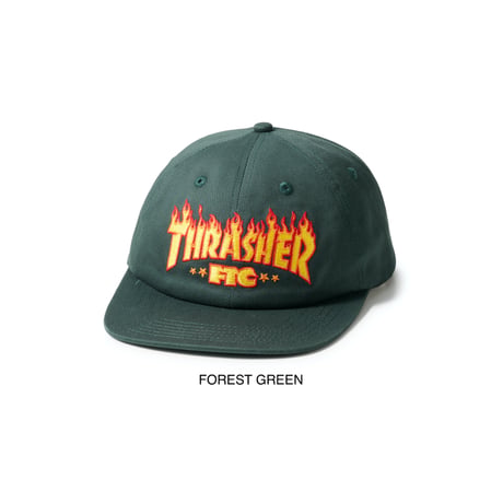 FTC | "FTC x THRASHER" LOGO 6 PANEL "2COLOR" (FTC026THH01)