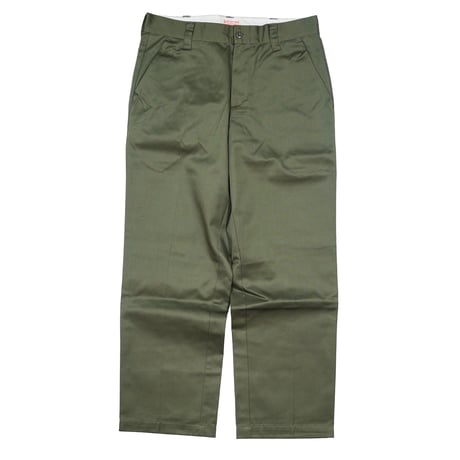 BIG MIKE / TC TWILL NO TACK CHINO WORK PANTS (OLIVE)