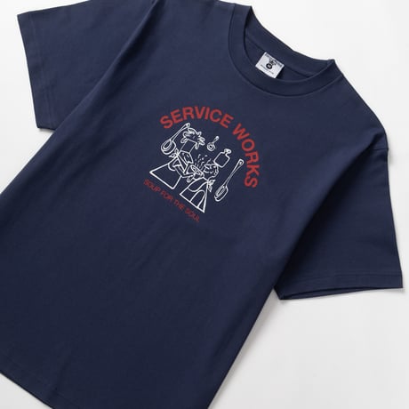 Service Works / Soup For The Soul Tee (Navy)