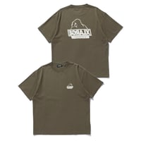 XLARGE | BACKSIDE OG S/S TEE(BROWN)