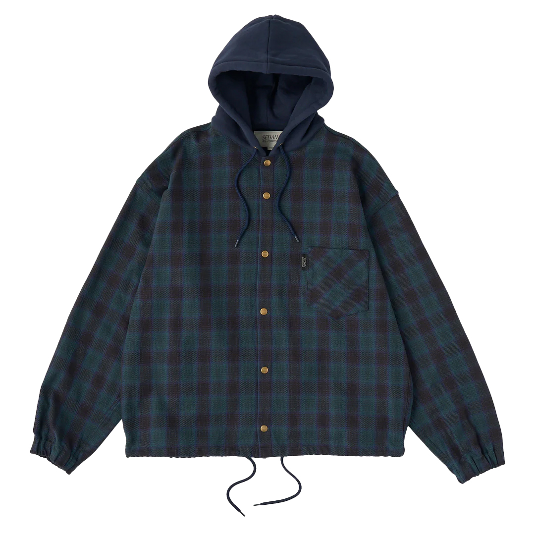 SEDAN ALL-PURPOSE ブラックウォッチ ネルシャツ XL SEDAN ALL-PURPOSE ブラックウォッチ ネルシャツ XL SEDAN ALL-PURPOSE