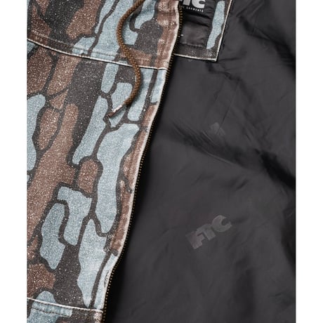 FTC | WASHED CANVAS HOODED JACKET "CAMO" (FTC026SPJ04)