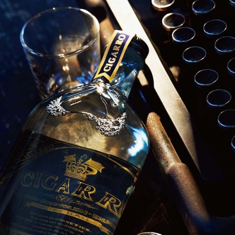 CIGARRO / MOUTH WASH ショットグラス・木箱付 (2FLAVER)