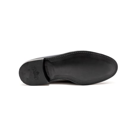 The Kenford Fineshoes | EMBOSSED LOAFERS (BLACK WHITE PAISLEY / man)
