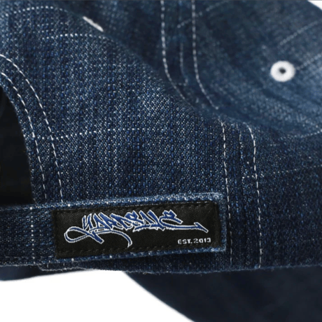 YARDSALE /  FADED SLUB DENIM CAP (BLUE)