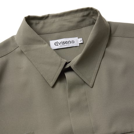 EVISEN SKATEBOARDSゑ®︎ | EVITARY SHIRT (Olive)