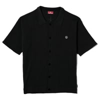 HELLRAZOR / CROSS KNIT SHIRT (BLACK)