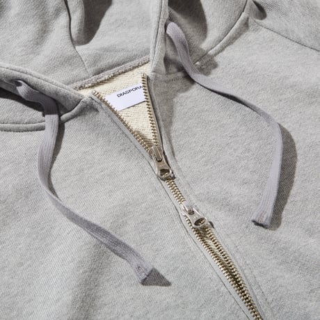 Diaspora skateboards / Hayes Full Zip Hooded Sweatshirt (Ash)