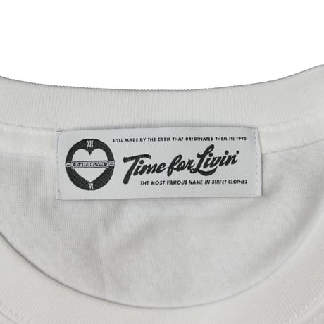 Time For Livin′ / "THINKING ABOUT YOU" PHOTO S/S TEE (WHITE)