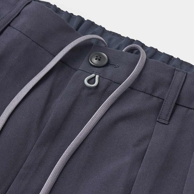 SEDAN ALL-PURPOSE|Ventilation Wide Slacks(Charc