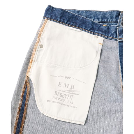 FTC | EMB - Buggy Fit "MID WASH" (FTC025AWB03)