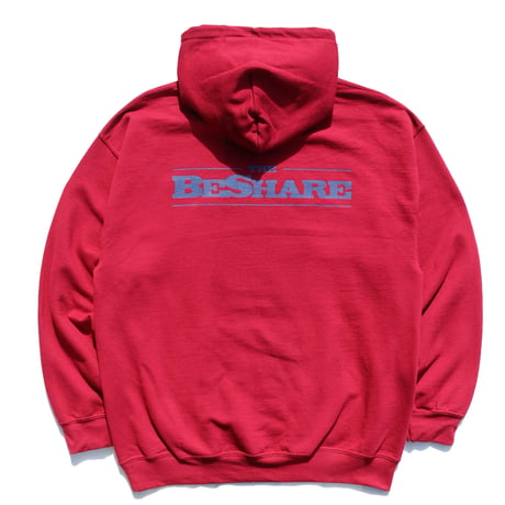 BE-SHARE| Store Logo Hoodie (Burgundy)