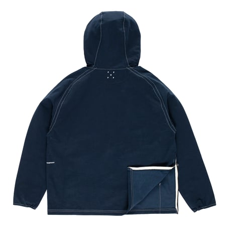 POP TRADING COMPANY / DRS Hooded Halfzip Jacket (Navy)